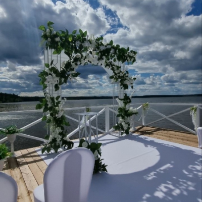 Пирс для регистрации Свадьбы на воде